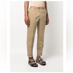 PT Torino Cropped Straight-Leg Trousers